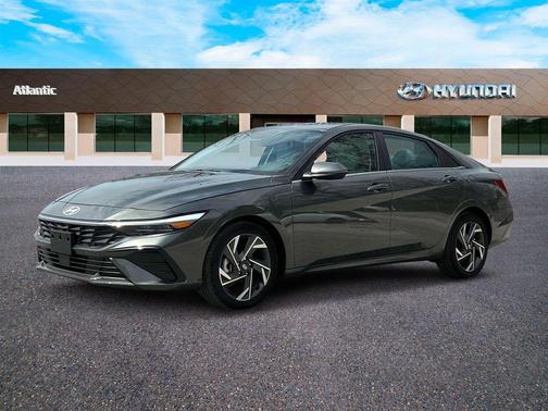 Gray 2025 Hyundai ELANTRA HEV Limited