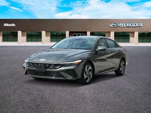 Gray 2025 Hyundai ELANTRA HEV Limited