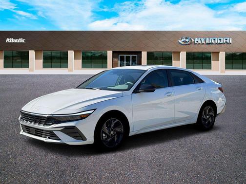 White Pearl 2026 Hyundai ELANTRA SEL SPORT PREMIUM