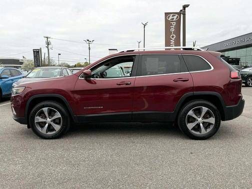 Velvet Red Pearlcoat 2019 Jeep Cherokee Limited