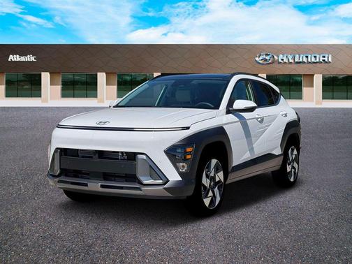 White 2026 Hyundai KONA Limited