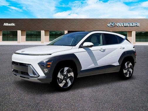 White 2026 Hyundai KONA Limited