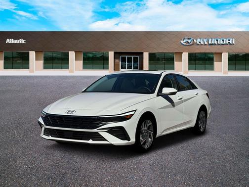 White 2026 Hyundai ELANTRA Limited