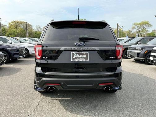 Shadow Black 2018 Ford Explorer XLT