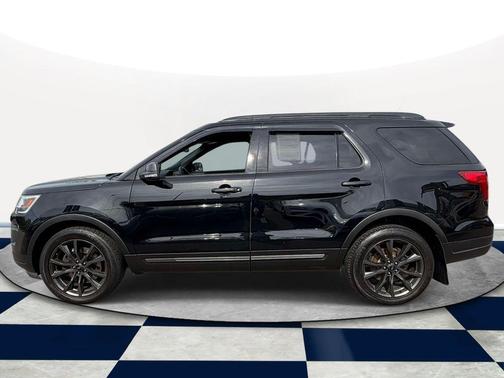 Shadow Black 2018 Ford Explorer XLT