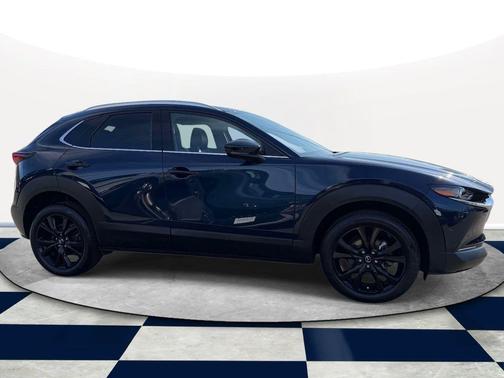 Deep Crystal Blue Mica 2022 Mazda CX-30 2.5 Turbo Premium Plus Package