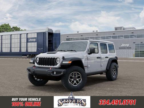 Bright White Clearcoat 2026 Jeep Wrangler Rubicon