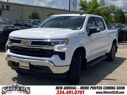 Summit White 2023 Chevrolet Silverado 1500 LT