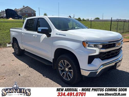 Summit White 2023 Chevrolet Silverado 1500 LT