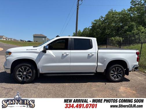 Summit White 2023 Chevrolet Silverado 1500 LT