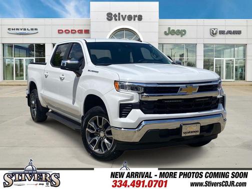 Summit White 2023 Chevrolet Silverado 1500 LT