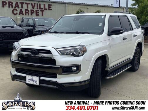 Blizzard Pearl 2020 Toyota 4Runner Nightshade