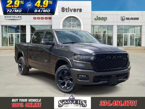 Granite Crystal Clearcoat Metallic 2026 RAM 1500 Big Horn/Lone Star