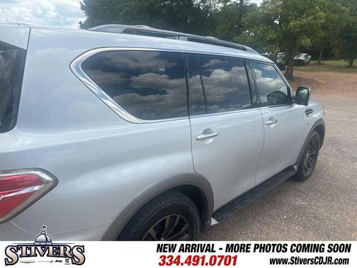 Brilliant Silver 2018 Nissan Armada Platinum