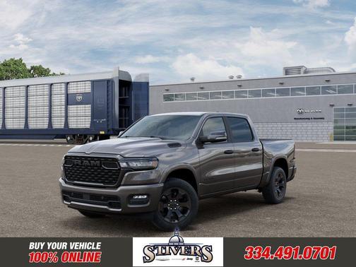 Granite Crystal Clearcoat Metallic 2026 RAM 1500 Big Horn/Lone Star