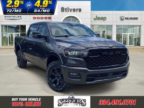 Granite Crystal Clearcoat Metallic 2026 RAM 1500 Big Horn/Lone Star