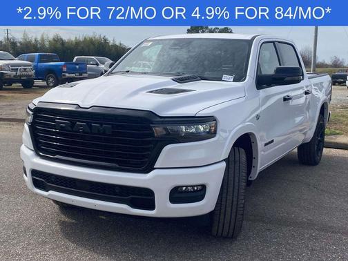 Bright White Clearcoat 2026 RAM 1500 Laramie