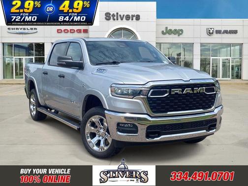 Silver Zynith 2026 RAM 1500 Big Horn/Lone Star