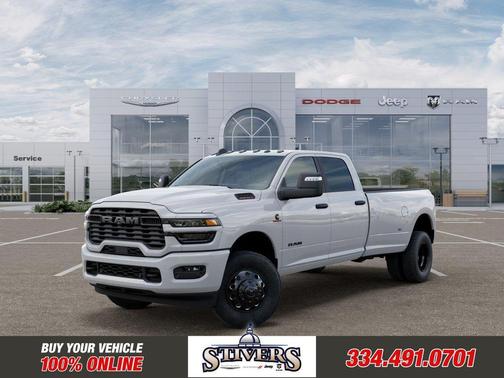 Bright White Clearcoat 2026 RAM 3500 Big Horn