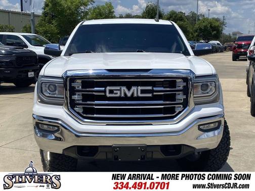 Summit White 2018 GMC Sierra 1500 SLT