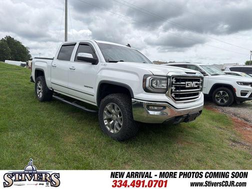Summit White 2018 GMC Sierra 1500 SLT