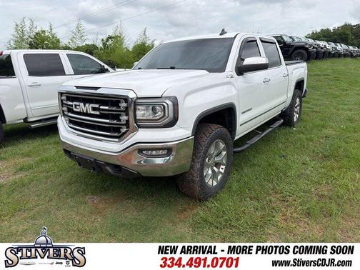 Summit White 2018 GMC Sierra 1500 SLT