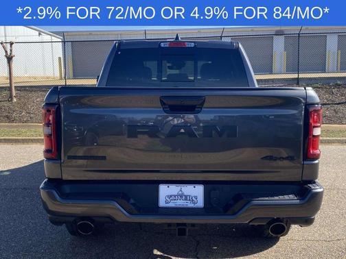Granite Crystal Clearcoat Metallic 2026 RAM 1500 Big Horn/Lone Star