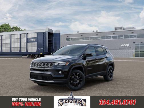 Diamond Black 2026 Jeep Compass Latitude