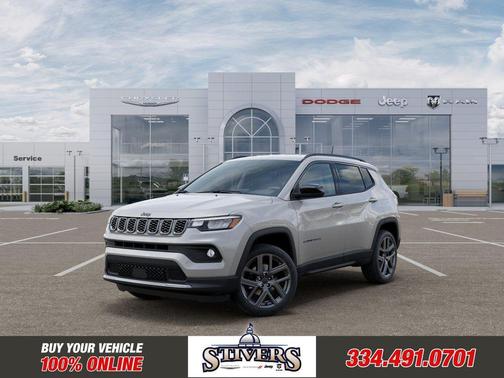 Silver Zynith 2026 Jeep Compass Latitude