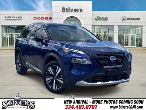 2 Tone Blue / Black 2023 Nissan Rogue Platinum
