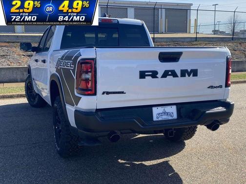 Bright White Clearcoat 2026 RAM 1500 Rebel