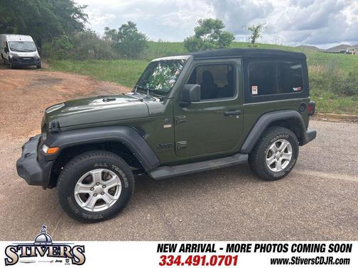 Sarge Green Clearcoat 2022 Jeep Wrangler Sport