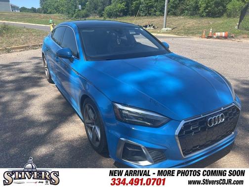 Turbo Blue 2022 Audi A5 45 S line quattro Premium
