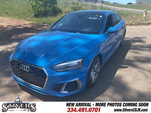 Turbo Blue 2022 Audi A5 45 S line quattro Premium