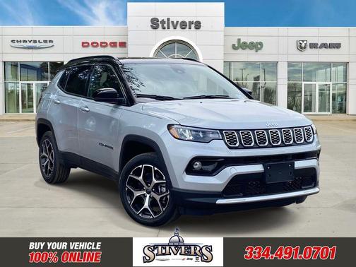 Silver Zynith 2026 Jeep Compass Limited