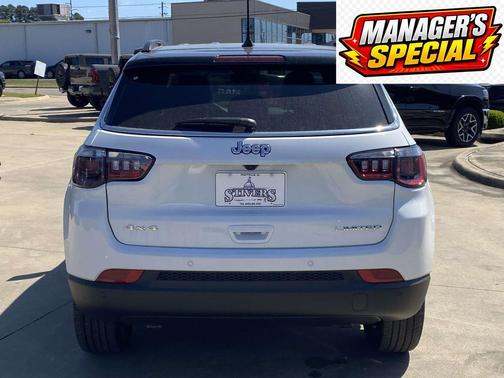 Bright White Clearcoat 2026 Jeep Compass Limited