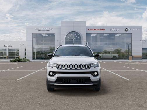 Bright White Clearcoat 2026 Jeep Compass Limited