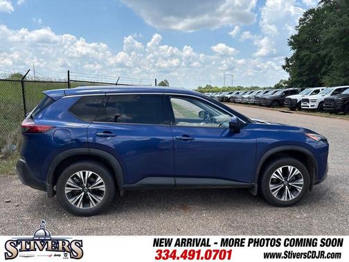 Caspian Blue 2021 Nissan Rogue SV