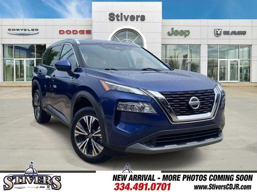 Caspian Blue 2021 Nissan Rogue SV