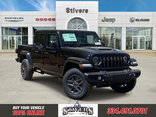 Black Clearcoat 2026 Jeep Gladiator Sport