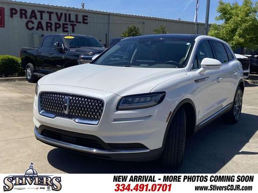 White Metallic 2022 Lincoln Nautilus Reserve