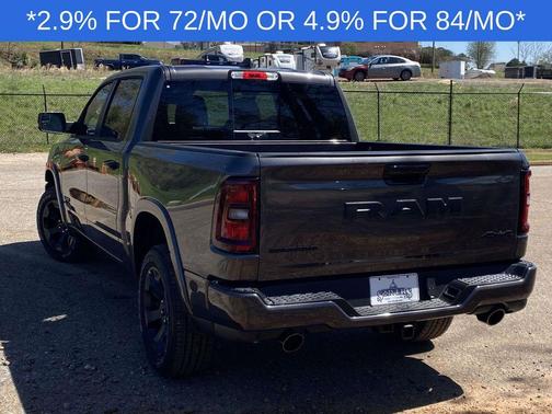 Granite Crystal Clearcoat Metallic 2026 RAM 1500 Big Horn/Lone Star