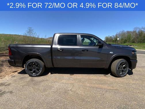 Granite Crystal Clearcoat Metallic 2026 RAM 1500 Big Horn/Lone Star