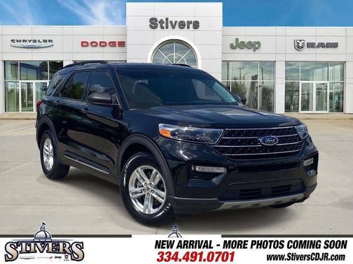 Black Metallic 2020 Ford Explorer XLT