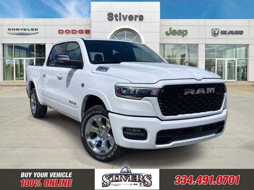 Bright White Clearcoat 2026 RAM 1500 Big Horn/Lone Star