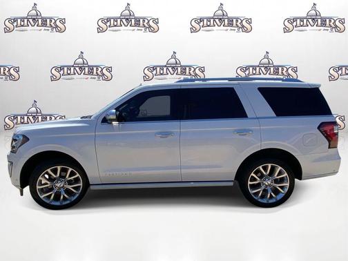 White Platinum Clearcoat Metallic 2019 Ford Expedition Platinum