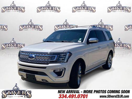White Platinum Clearcoat Metallic 2019 Ford Expedition Platinum