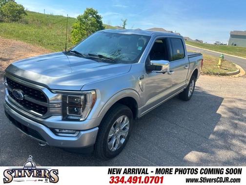 Silver Metallic 2022 Ford F-150 Platinum