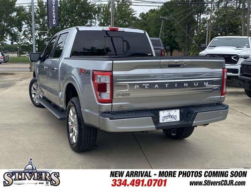 Silver Metallic 2022 Ford F-150 Platinum