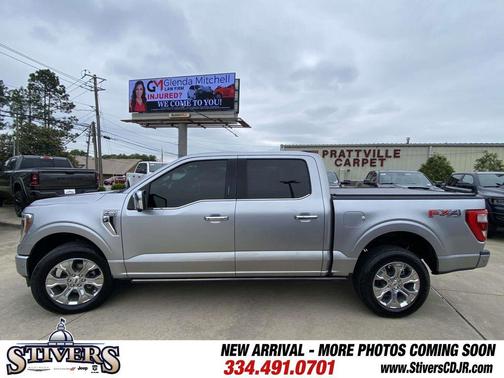 Silver Metallic 2022 Ford F-150 Platinum